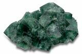 Fluorescent Green Fluorite Cluster - Diana Maria Mine, England #254801-1